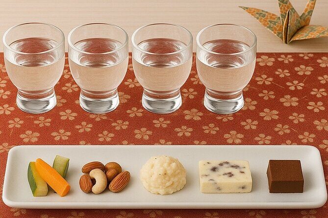 Experience of pairing sake tasting with snacks in Kyoto - Finding BAR OAGE in Kawaramachi’s alleyway scene