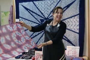 Itajime Shibori Scarf Class - Kyoto Shibori Museum: where the craft gets context (not just instructions)