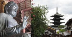 KYOTO-NARA: Giant Buddha Deer Pagoda "Geisya" (Italian, full day) - Todai-ji and Nara Park: giant Buddha, tame deer, and cookie moments