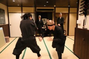 Ninja 2-hour Hands-on Lesson by Japanese master in Kyoto -Medium - Ninja 101: Kuji-In meditation, breathing, and walking drills